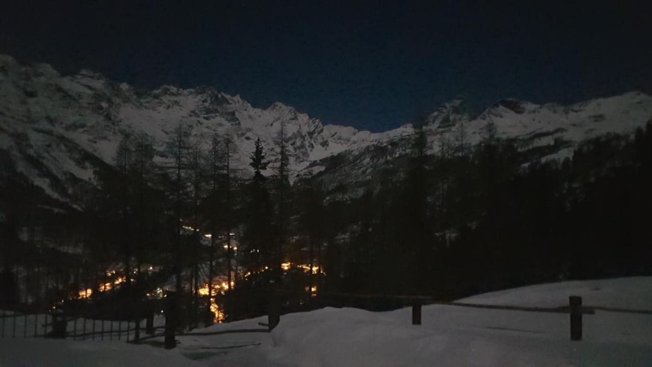 Chalet Le Lis Valtournenche Exterior foto